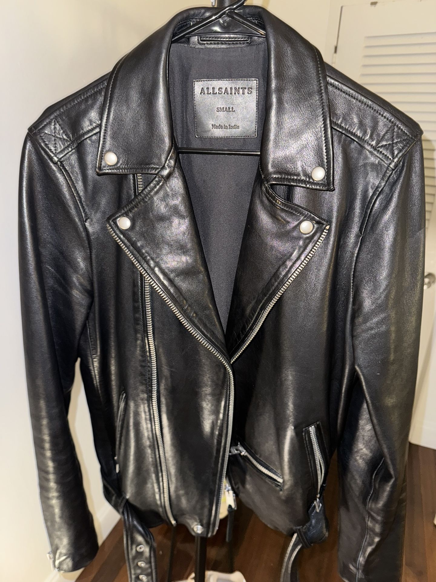 Leather Jacket All Saints