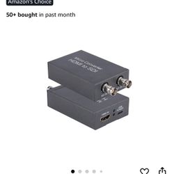 HDMI to SDI, HDMI to 3G-SDI/HD-SDI Converter, 2 Way SDI Output with Power Supply Adapter, Audio Embedder Support HDMI 1.3, 1080P, Auto Format Detectio