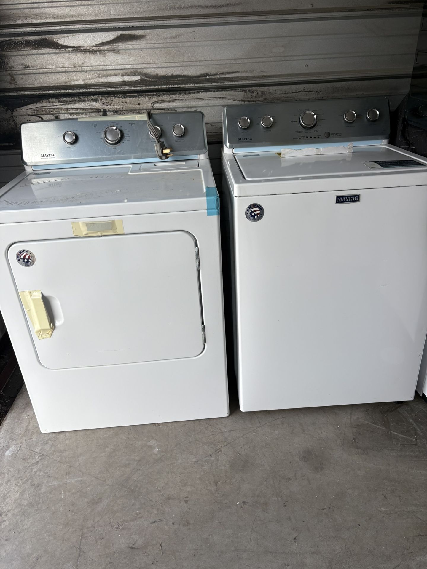 Two-Year Old Barely Used Maytag Washer and Dryer Set