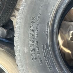 Trailer Tires 205 75 14
