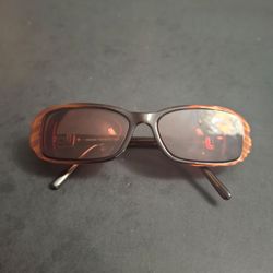 Versace Eyeglass Frames Made In Italy 🇮🇹  Model 3067-B Rectangular Crystal Embellished Greca Detailing, Brown Marble Tortoiseshell