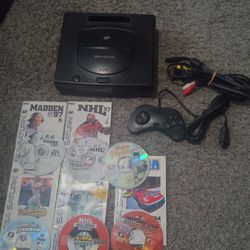 Sega Saturn Console Bundle