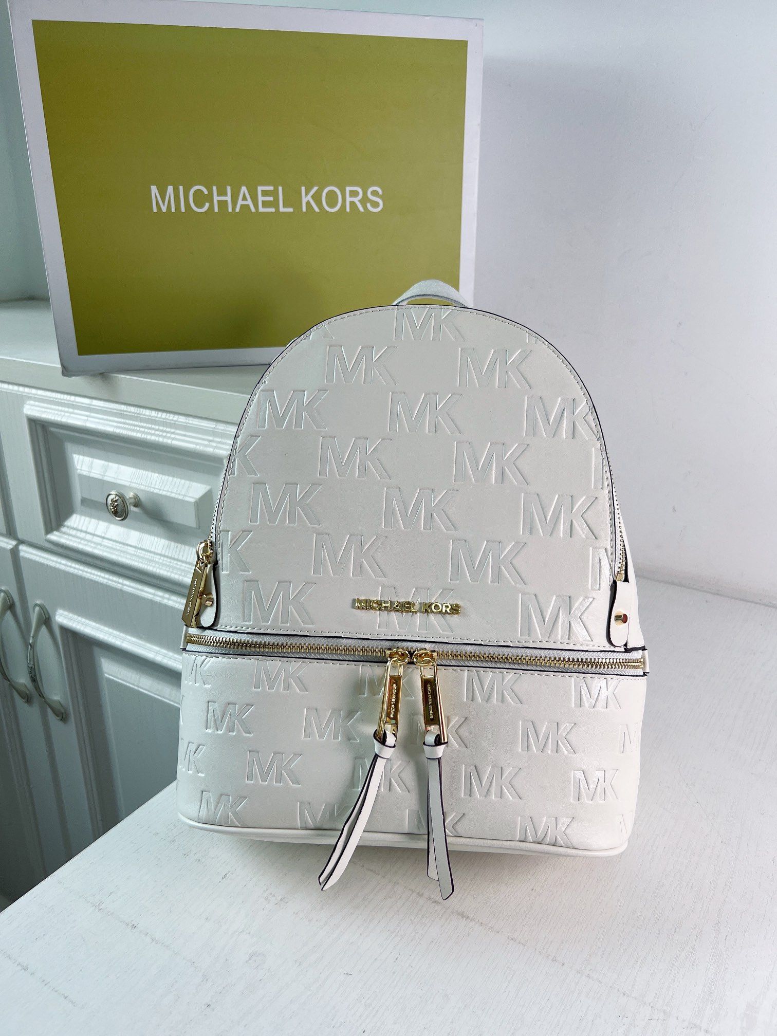 Michael Kors Bag Backpack White