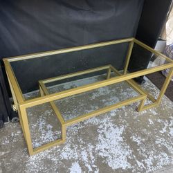Gold Coffee Table