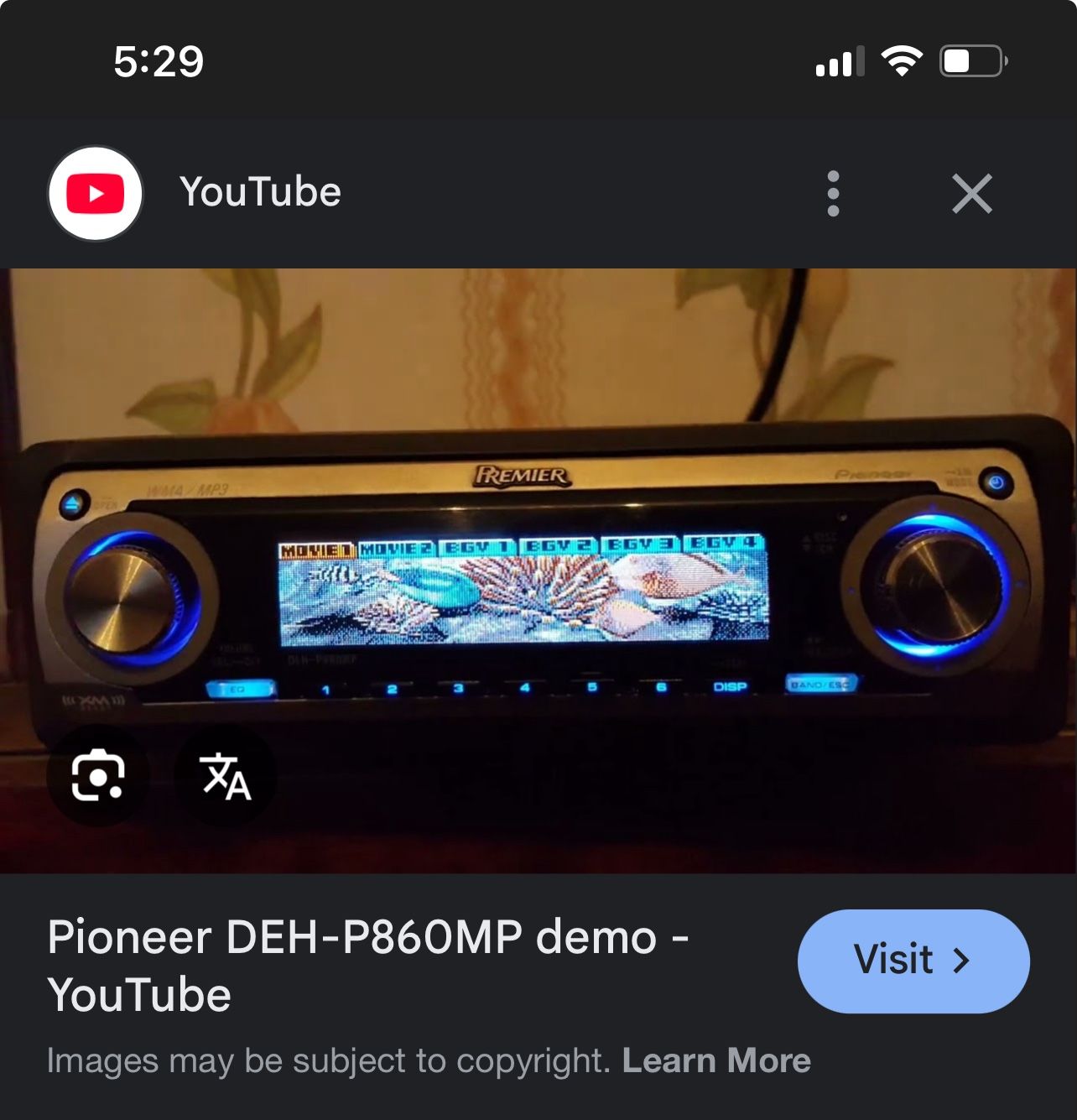 Old School Pioneer Graphic Stereo