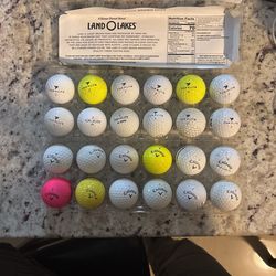 Used Top Flite And Callaway Golf Balls!