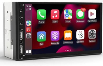 Double Din Car Stereo Apple Carplay