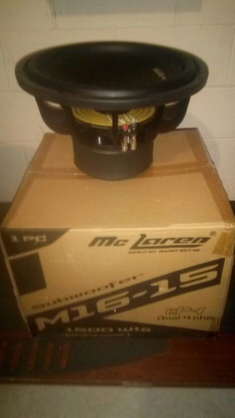 Sub mclaren 15' M16 $300 each