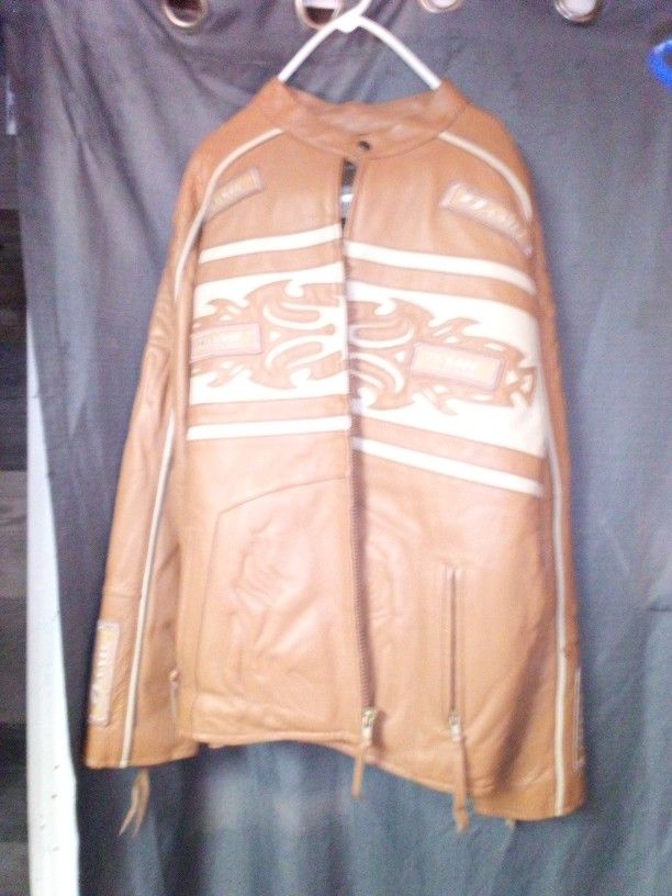 Racing Leather Jacket 