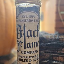 Black Flame Candle