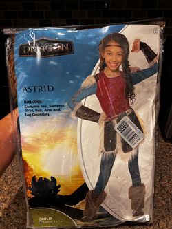 Train the dragon (Astrid) Halloween costume