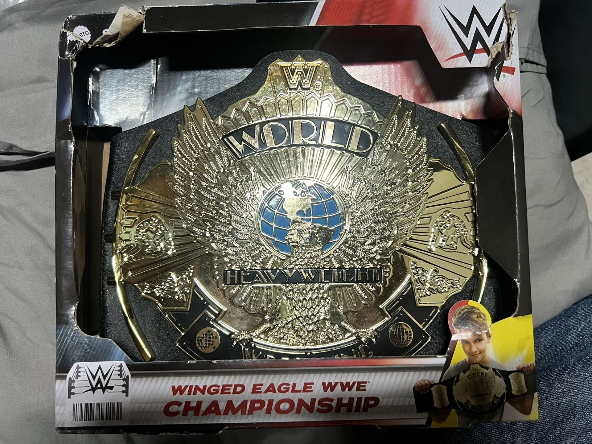WWE Gold Universal Championship Wrestling Belt