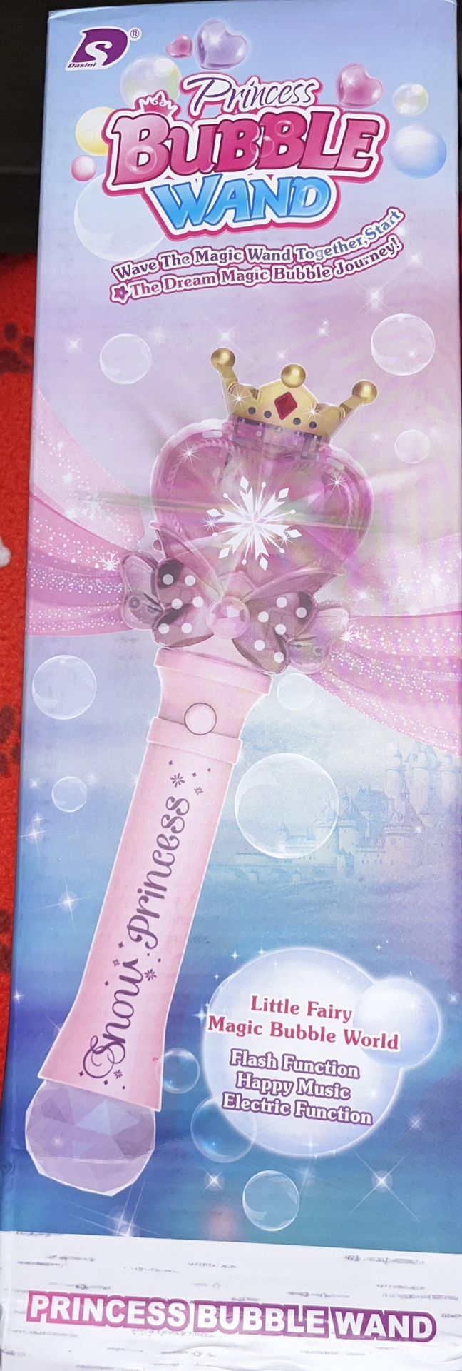 Princess Bubble wand 