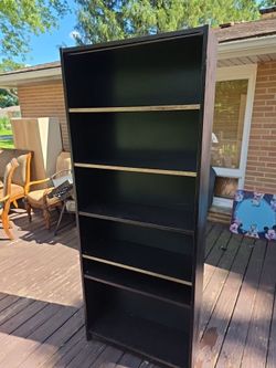 Black Wooden Shelf