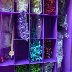 Rubber Band Jewelry Making Kit With Case And Lots Of Supplies