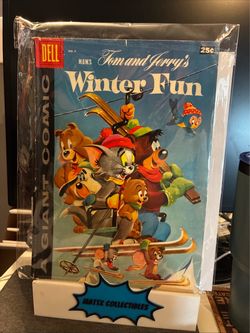 Tom and Jerry's Winter Fun 6 1957 Dell Giant Comics
