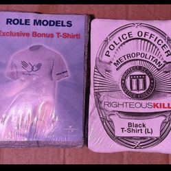 Tile Models Sturdy Wings & Police Officer RighteousKill Tshirts