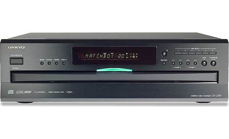 Onkyo - 6-Disc CD Player - Black