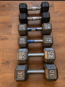 Hex Dumbbell Set