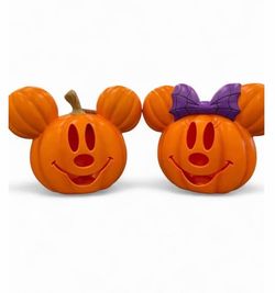 Mickey and Minnie Pumpkins