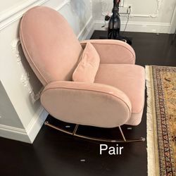 Pair Of Pottery Barn Rocking Chair