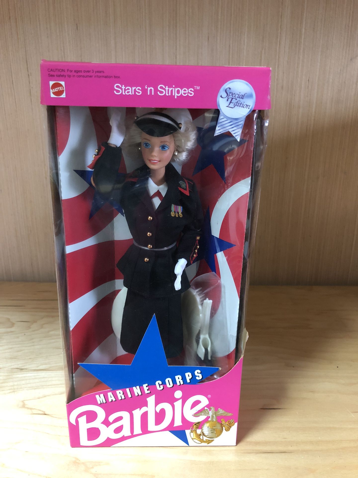 1991 Stars & Stripes Marine Corps Barbie