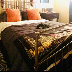 Pier1 Medici Collection Headboard, Footboard, And Frame