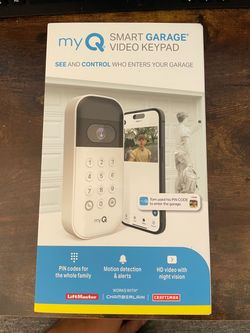 myQ Smart Garage Video Keypad