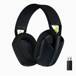 Logitech G435 LIGHTSPEED and Bluetooth Wireless Gaming Headset - Black