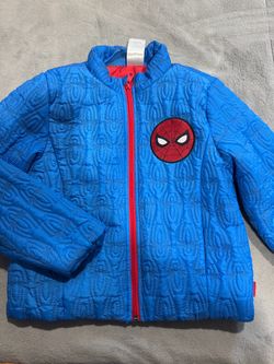 Spider Man kids puff jacket size 7/8