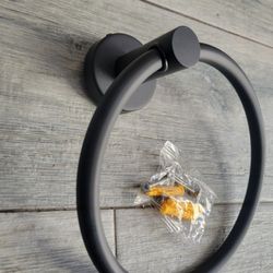 Bathroom accessories.