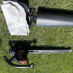 Corded Electric Leaf Blower With Attachments