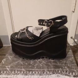 Mary Jane Platforms Wedges