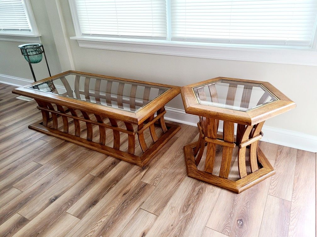 Tables, Cocktail and end table.