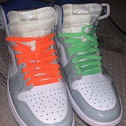 Jordan 1 High Zoom White Racer Blue