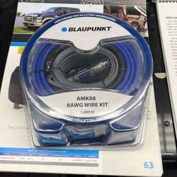 Blaupunkt 8 Gauge Wiring Amplifier Kit 