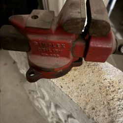 Vintage Simplex Utility Bench Vise 