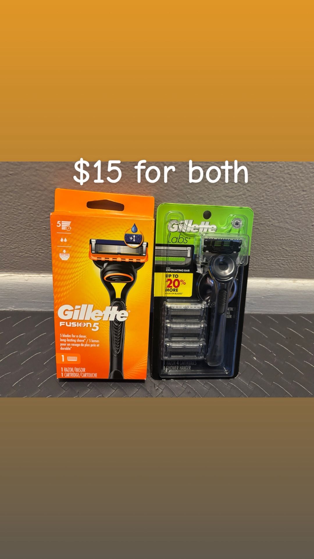 Gillette Razors