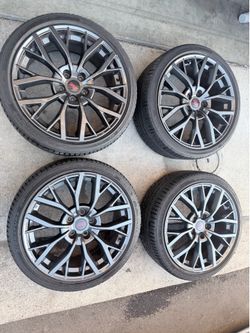 2018-2019 Subaru OEM STI Wheels/Tires
