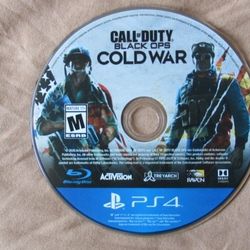 PlayStation 4 Call Of Duty: COLD WAR