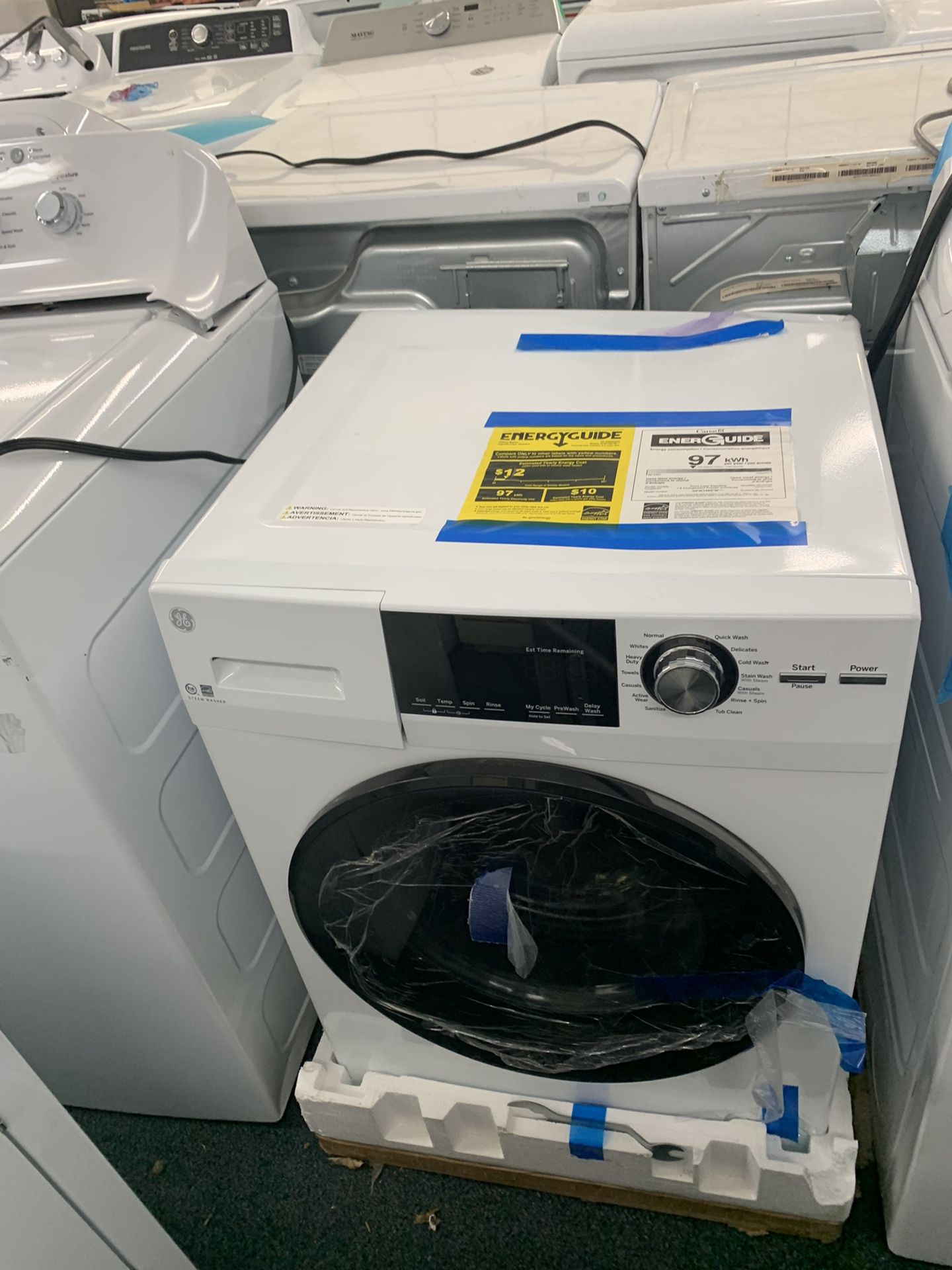GE 24” 2.4 Cu Ft Front Load Washer