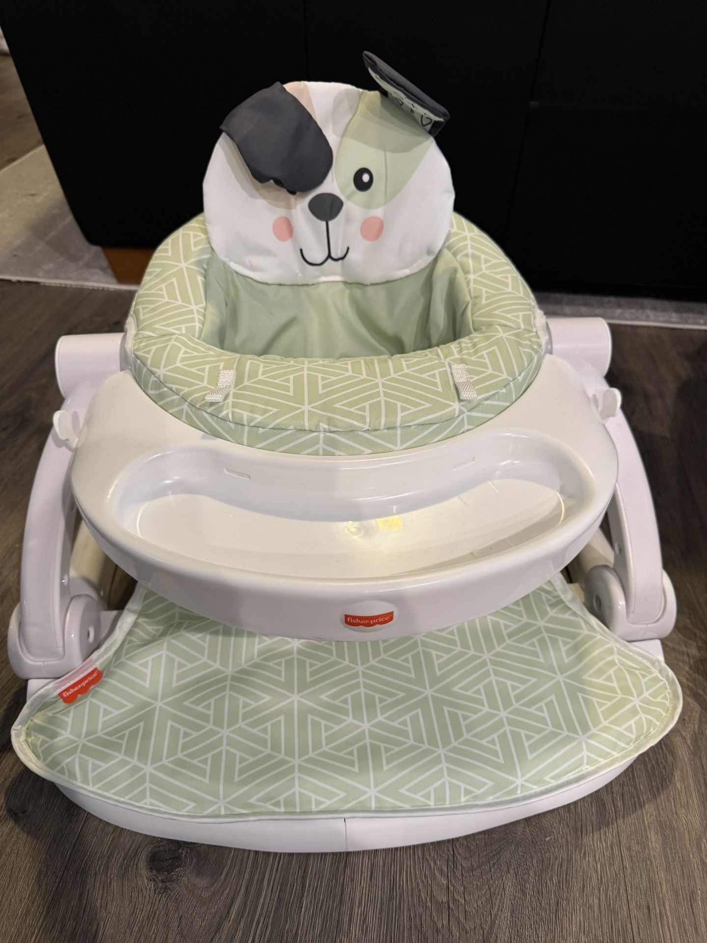 Two Fisher Price Sit Me Up Floor seats