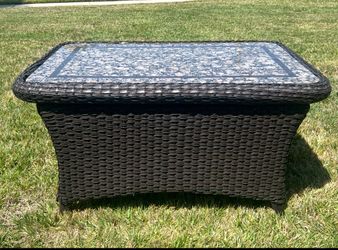 Wicker table