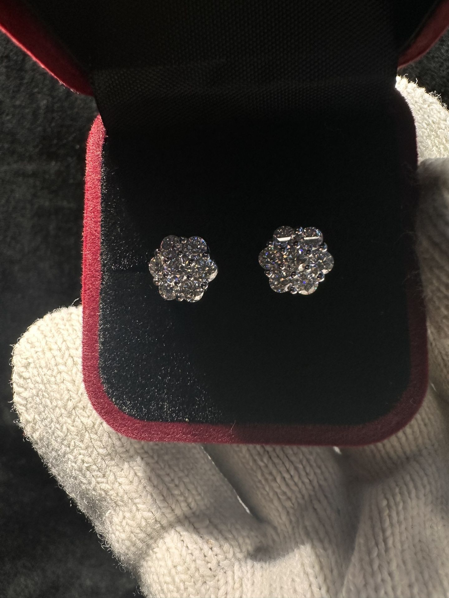 VVS Moissanite Diamond Earring