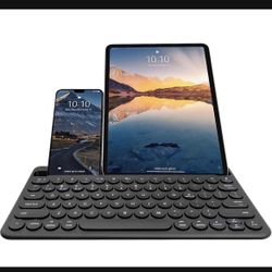  Small Bluetooth Keyboard for iPhone iPad and Tablet - Multi Device Compatibility @J13-528