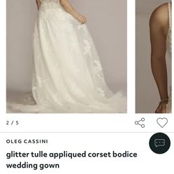 DB wedding dress size 6/8