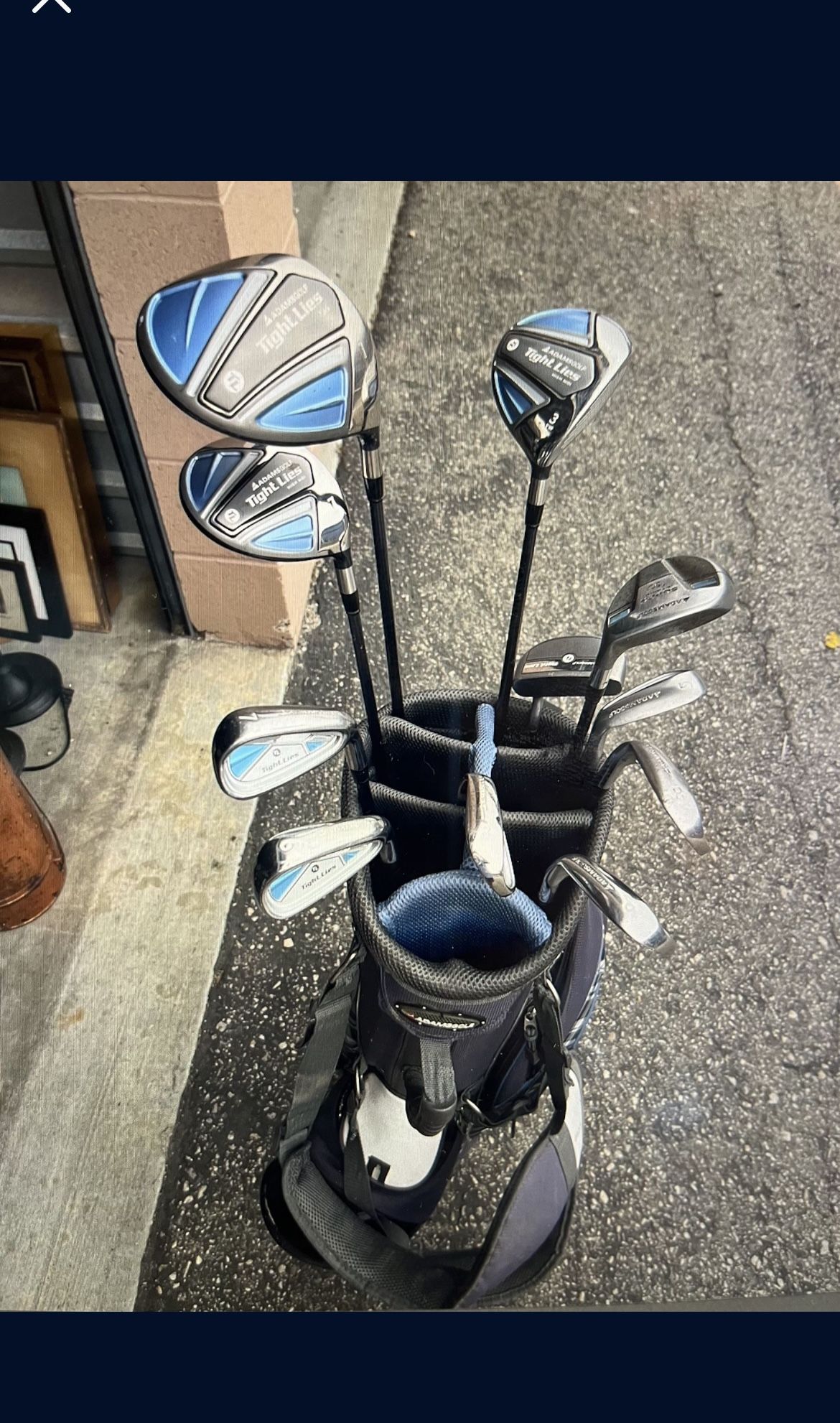 Women's Adams Golf Tight Lies Complete Golf Club Set With Bag