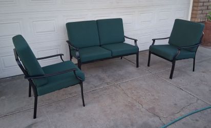 Patio Set With Sunbrella Cushions