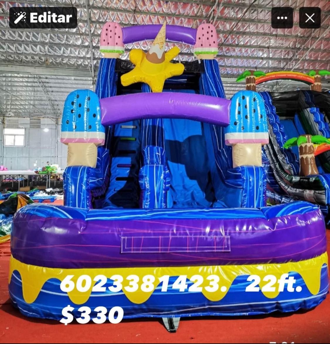 Water Slide22ft Tall