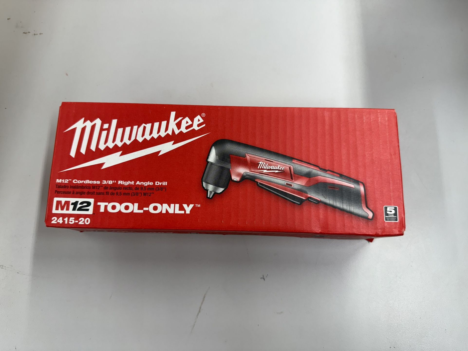 Milwaukee Right Angle Drill